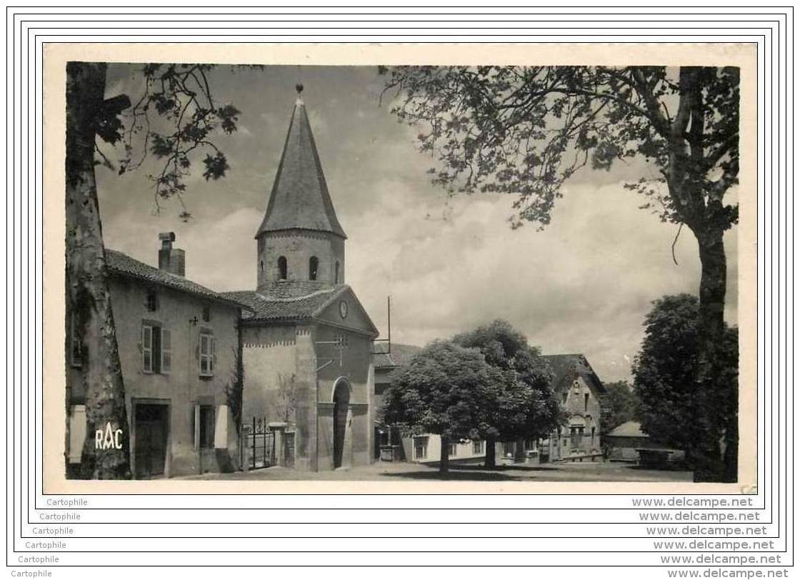 87 - NANTIAT - Place De L'Eglise (cpsm 9x14) - Nantiat