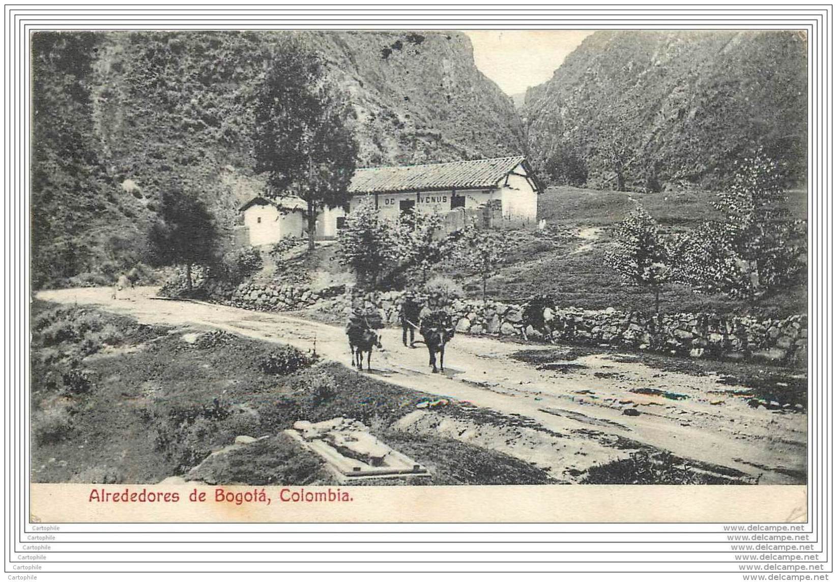 Colombia - Alrededores De Bogota 1907 - Colombie