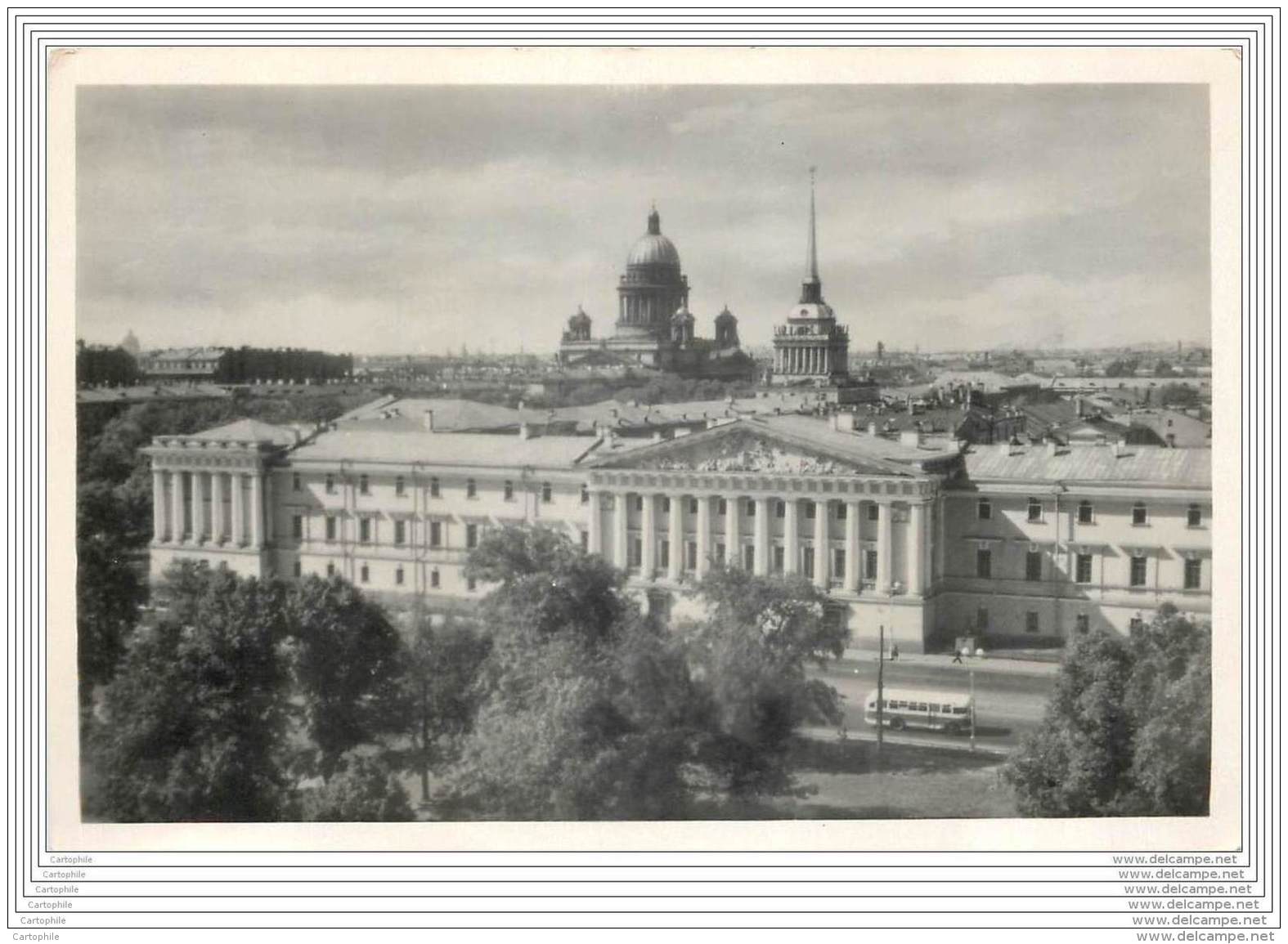 RUSSIA - Lot of 10 postcards of Leningrad circa 1955 (2)