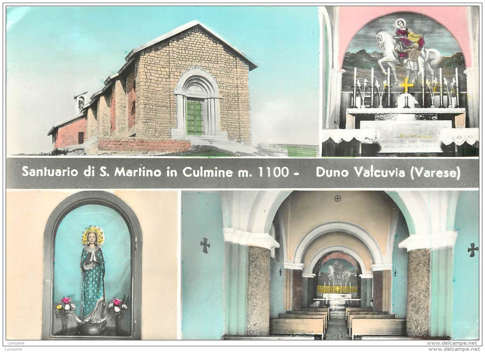 Italie - Lot Of 6 Postcards Of Rifugio San Martino At DUNO VALCUVIA - Varese