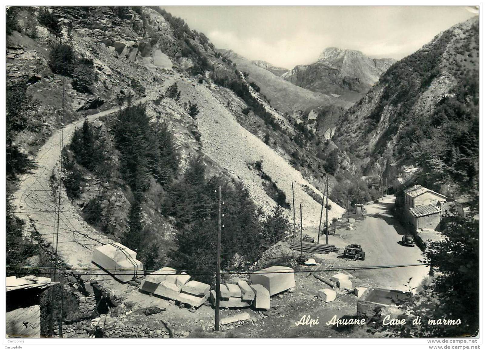 Italie - Alpi Apuane - Cave Di Marmo - Marbrieres Carrieres 1965 - Autres & Non Classés