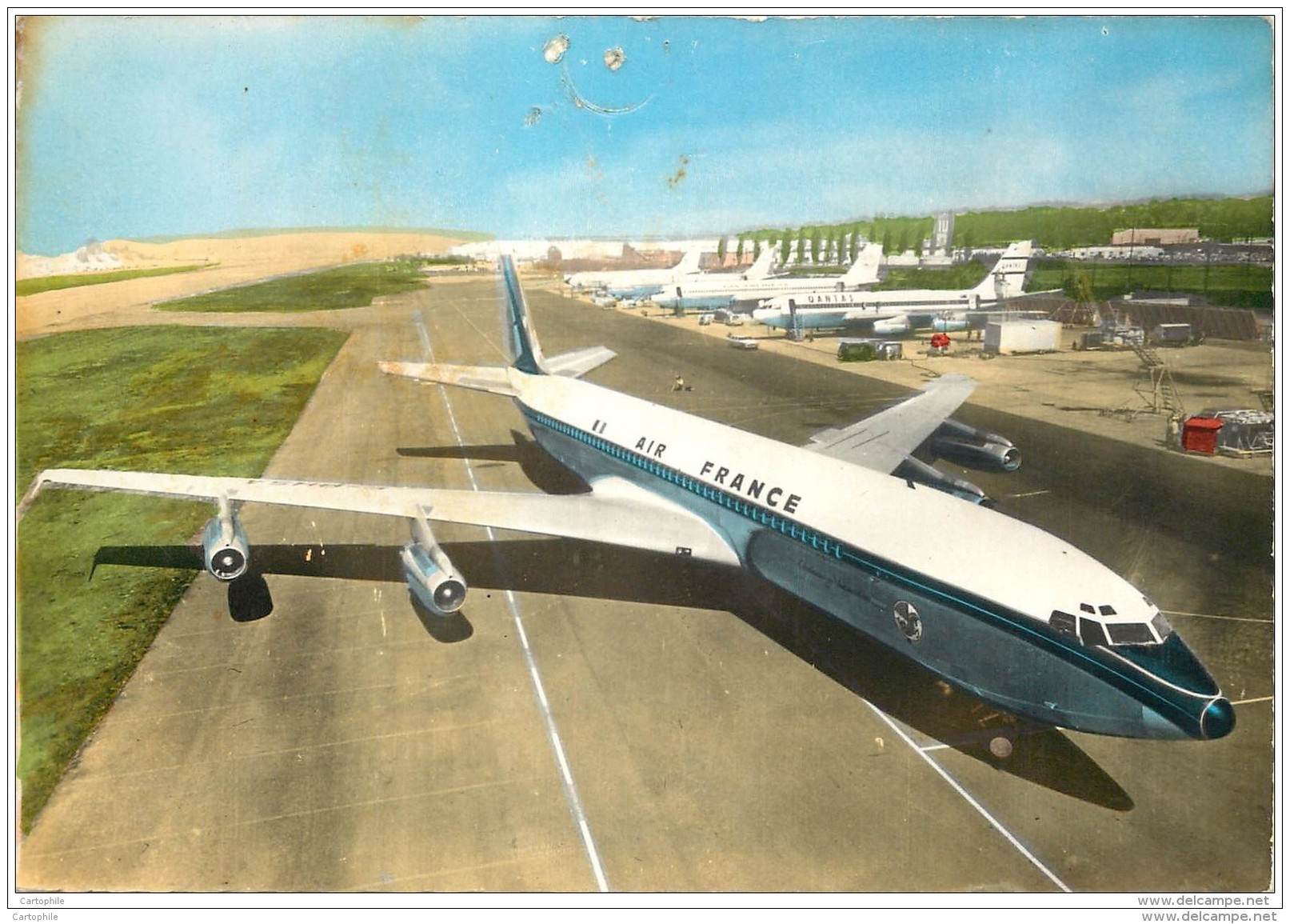 Aviation - Boeing 707 Intercontinental Air France - 1946-....: Era Moderna