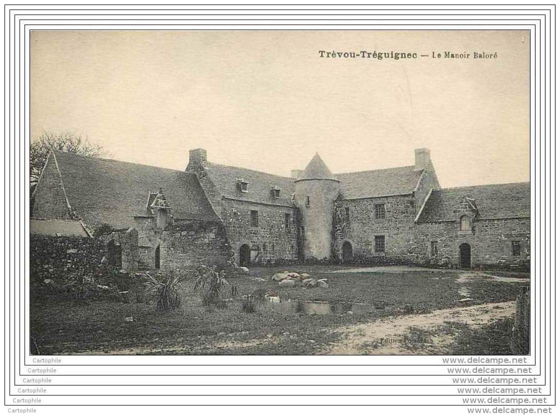 22 - TREVOU TREGUIGNEC - Le Manoir Balore (ferme) - Otros & Sin Clasificación