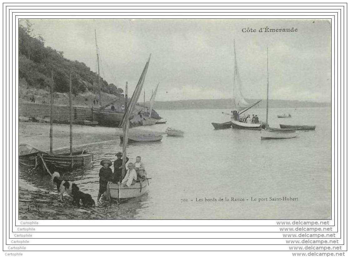 35 - PARAME - Cote D'Emeraude - Les Bords De La Rance - Le Port Saint Hubert (enfants Dans Une Barque) - Parame