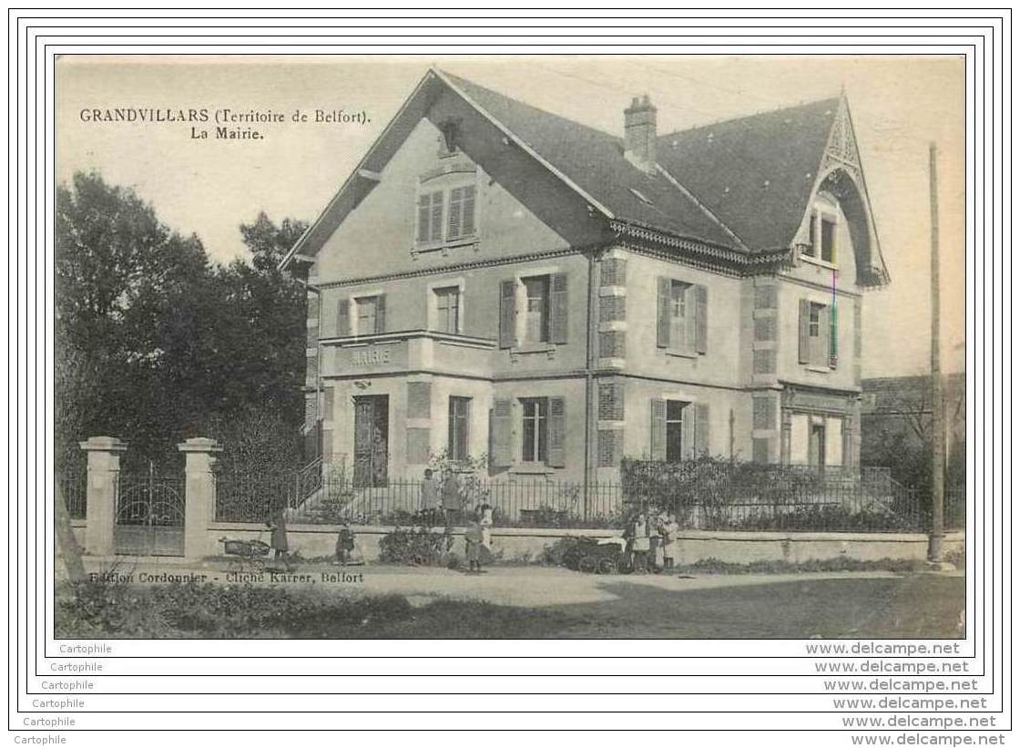 90 - GRANDVILLARS - La Mairie - Grandvillars