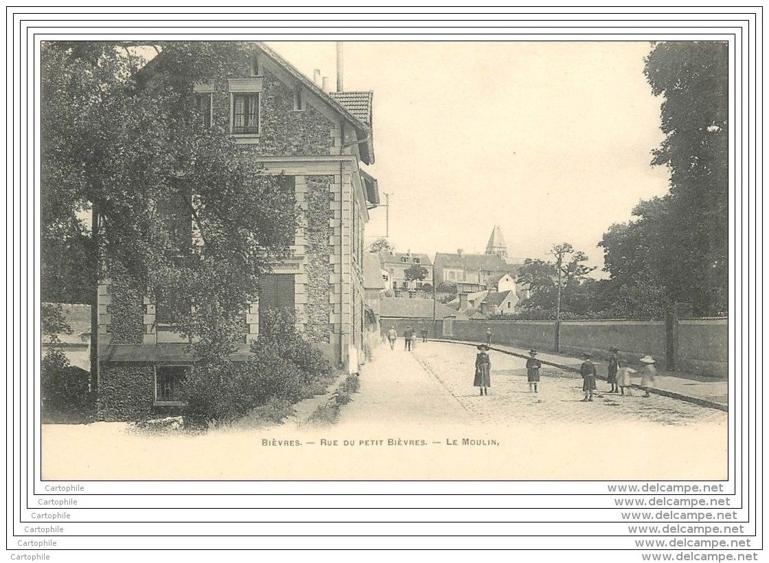 91 - BIEVRES - Rue Du Petit Bievres - Le Moulin - Bievres