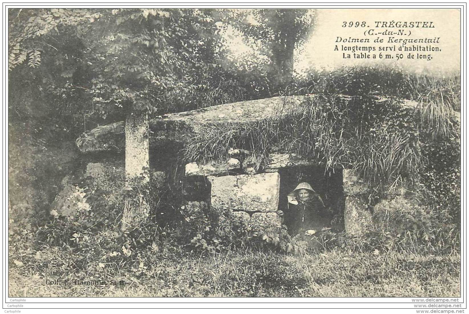 22 - TREGASTEL - Dolmen De Kerguentuil Ayant Servi D'habitation - Trégastel