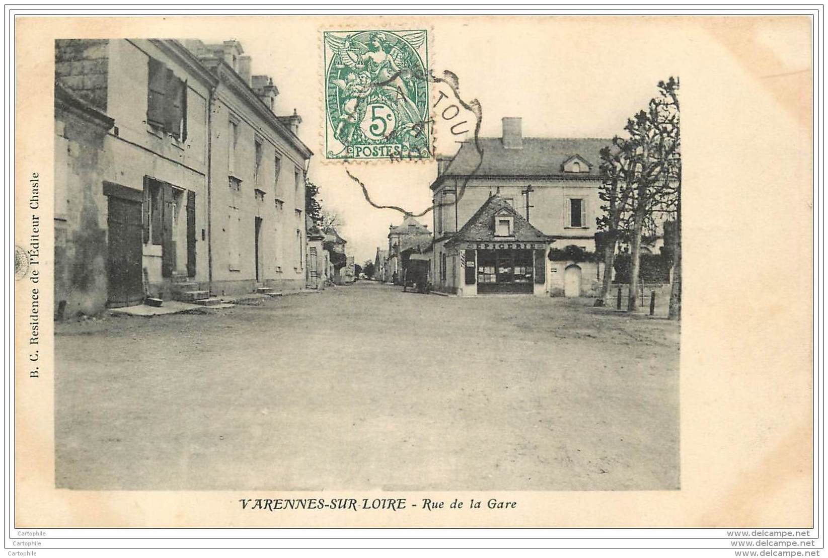 49 - VARENNES SUR LOIRE - Rue De La Gare - Autres & Non Classés