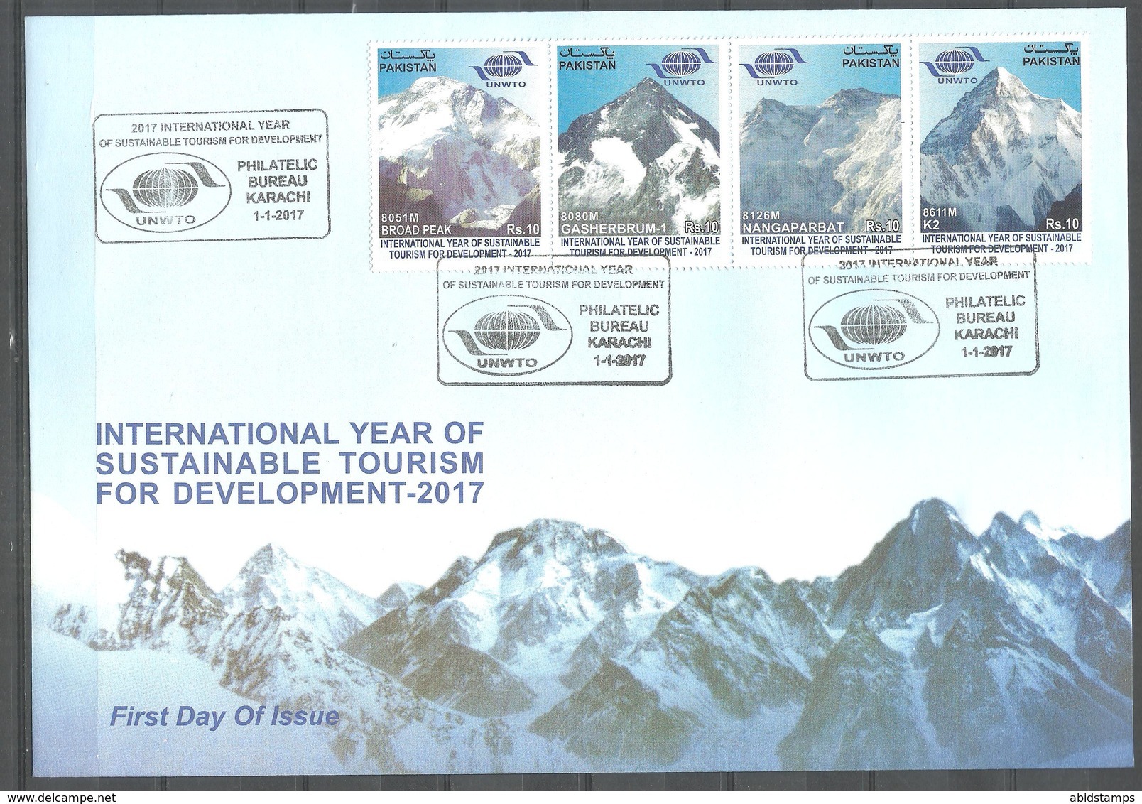 PAKISTAN 2017 FDC INTERNATIONAL YEAR OF SUSTAINABLE TOURISM FOR DEVELOPMENT MOUNTAIN IN PAKISTAN - Pakistán