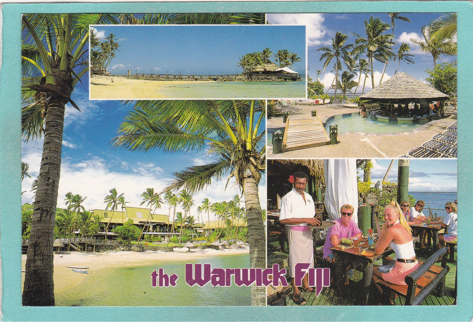Old Small Postcard Of The Warwick,Fiji ,V21. - Fiji