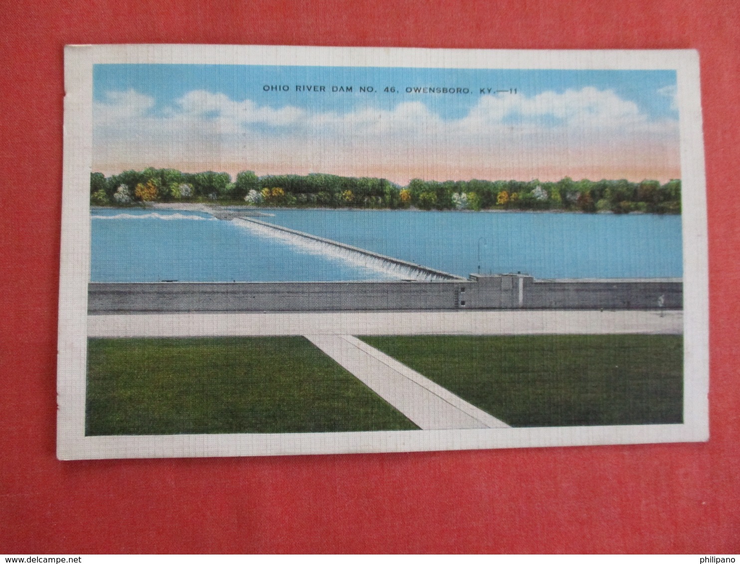 Ohio River Dam # 46   Owensboro  Kentucky  > Ref 2976 - Owensboro