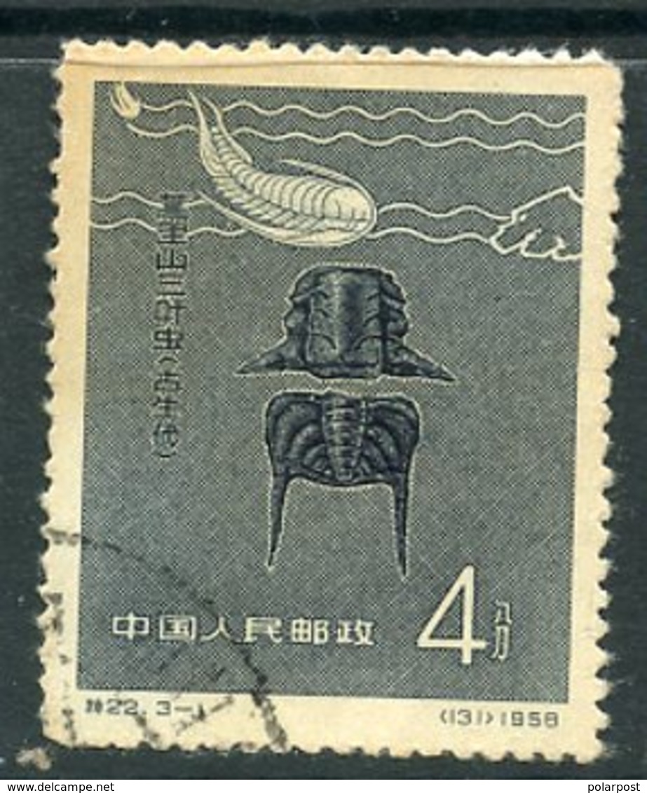 Y85 CHINA 1958 369 Chinese Fossils - Used Stamps