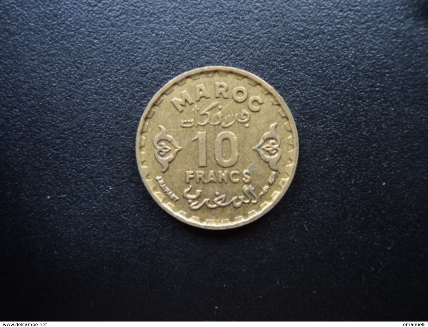 MAROC : 10 FRANCS   1371   G.262 / Y 49     SUP - Marocco