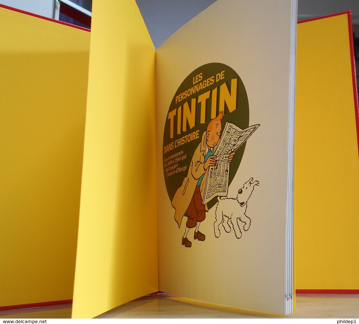 Hergé. Tintin "Le SOIR" Hors Série. Les Personnages De Tintin Dans L'Histoire, En Parfait état - Tintin