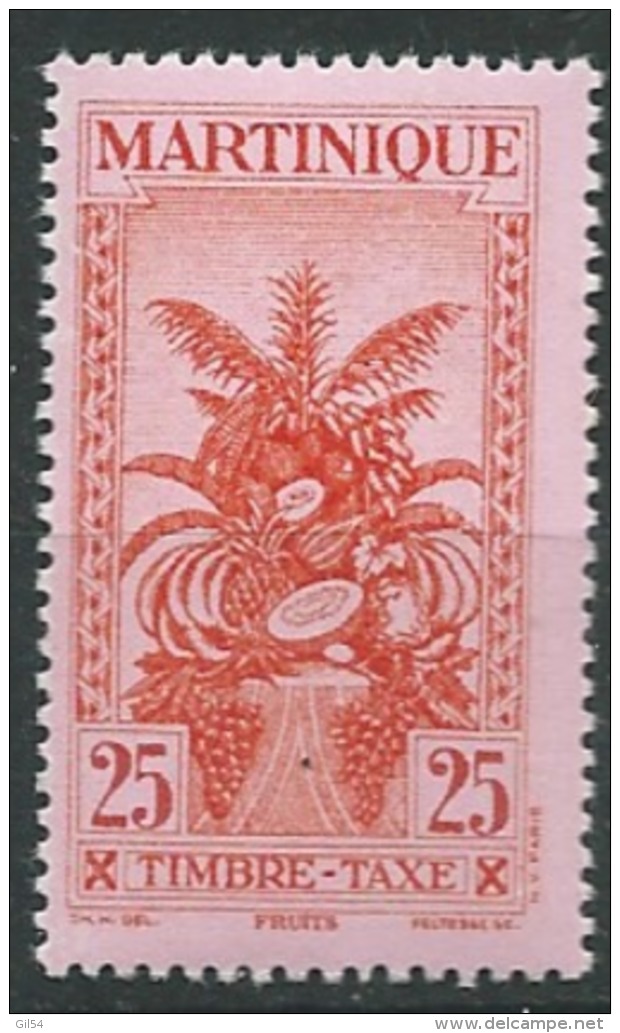 Martinique - Taxe - Yvert N°25 **  -  Ad37401 - Timbres-taxe