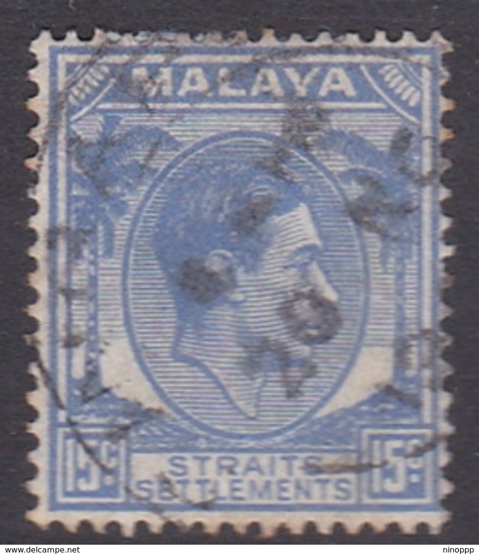 Malaysia-Straits Settlements SG 298 1941 King George VI, 15c Ultramarine, Used - Straits Settlements