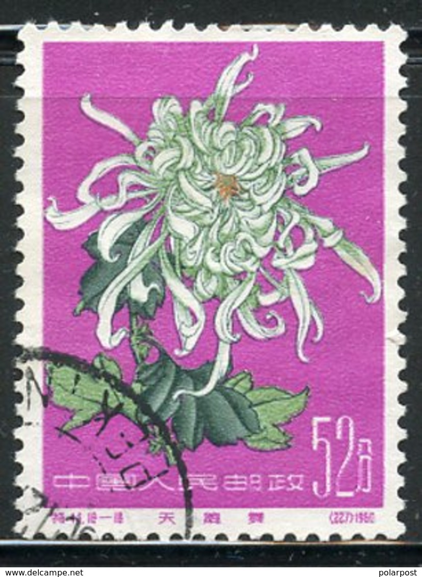 Y85 CHINA 1960 575 Flowers - Chrysanthemum - Used Stamps