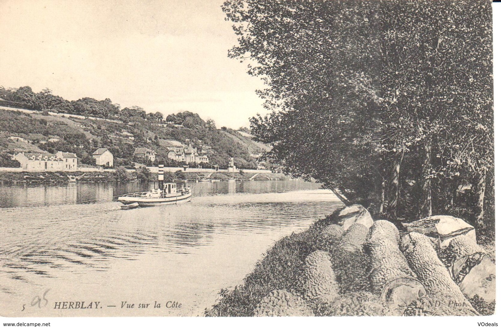 (95) Val D'Oise - CPA - Herblay - Vue Sur La Côte - Herblay