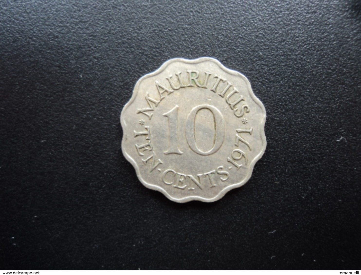 MAURICE (île) : 10 CENTS  1971 *   KM 33    TTB - Maurice