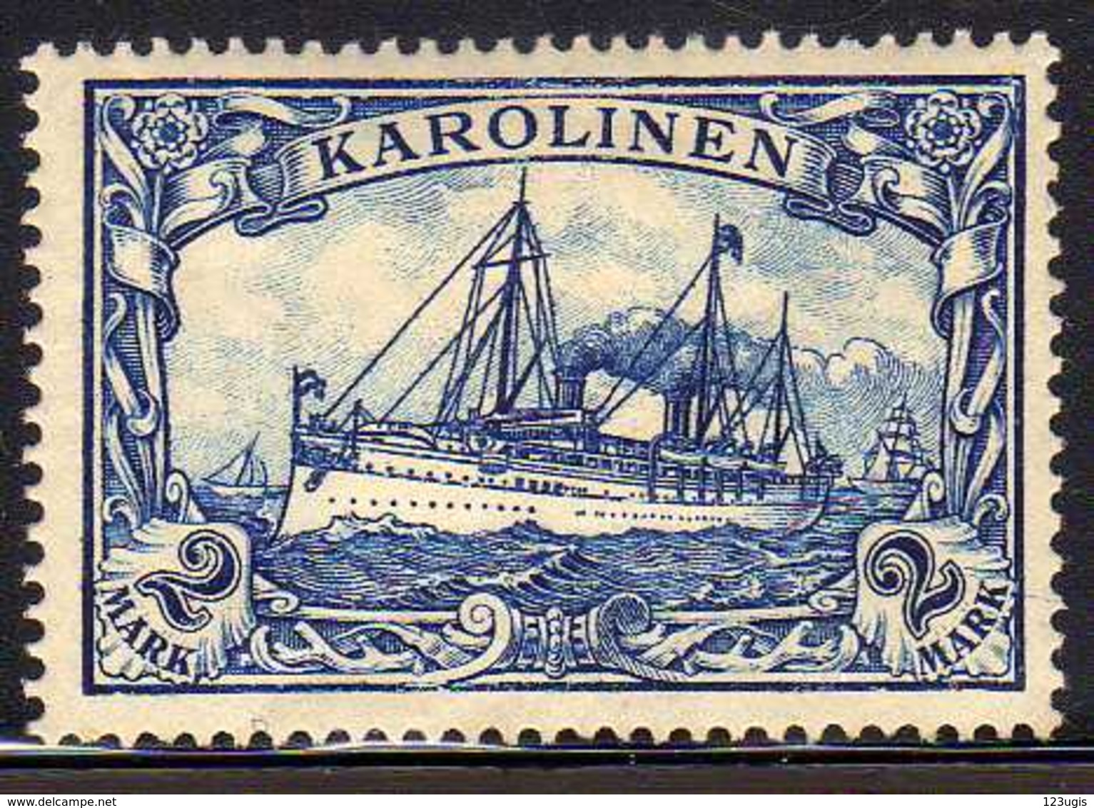 Deutsche Kolonien, Karolinen Mi 17 * [030618LAII] - Isole Caroline