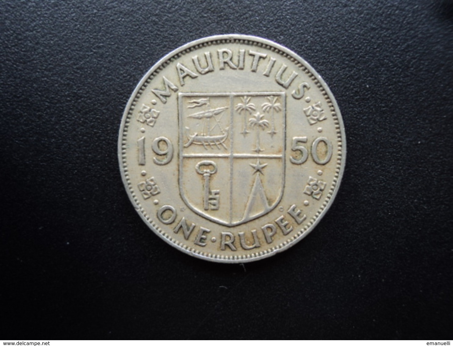 MAURICE (île) : 1 RUPEE  1950   KM 29.1   TTB - Mauritius