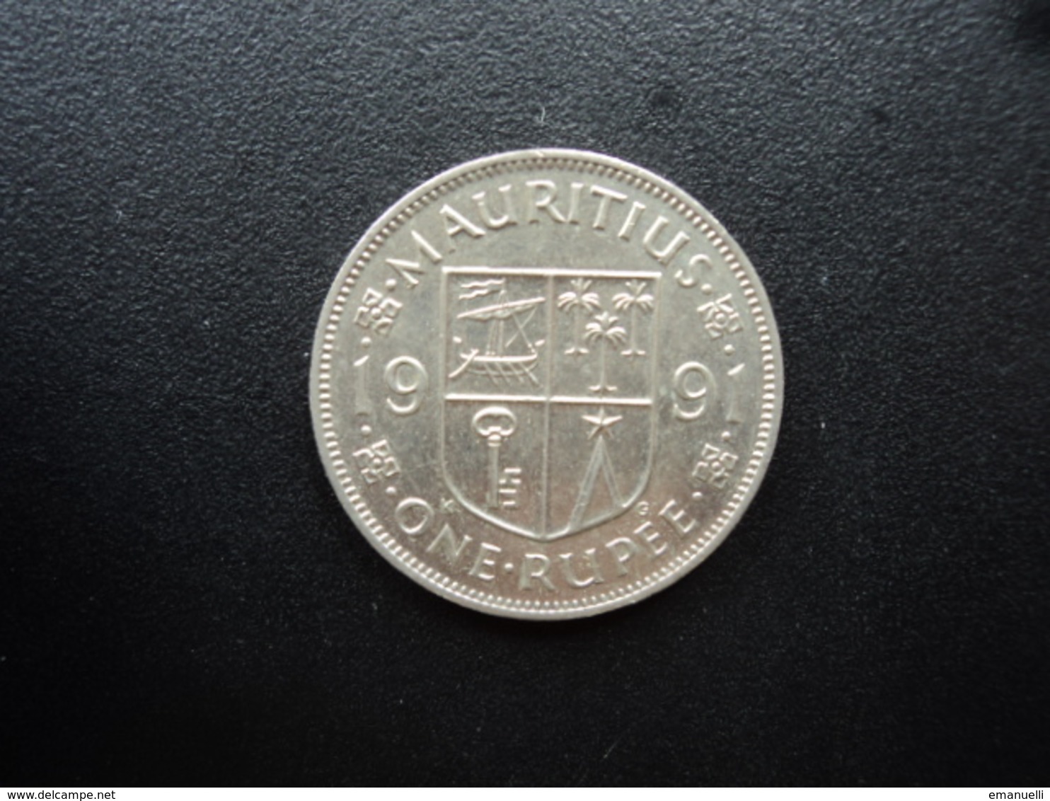 MAURICE (île) : 1 RUPEE  1991   KM 55   SUP+ - Mauritius