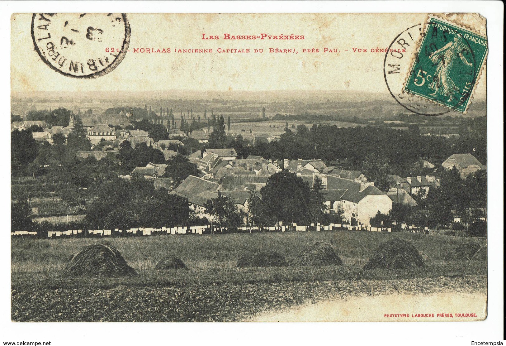 CPA - Carte Postale - FRANCE - Morlaas -Les Basses Pyrénées-1902- S227 - Morlaas