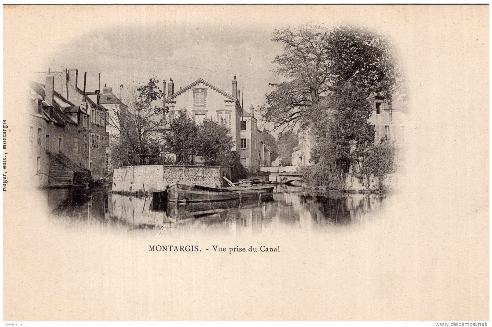 V14647 Cpa 45 Montargis, Vue Prise Du Canal - Montargis