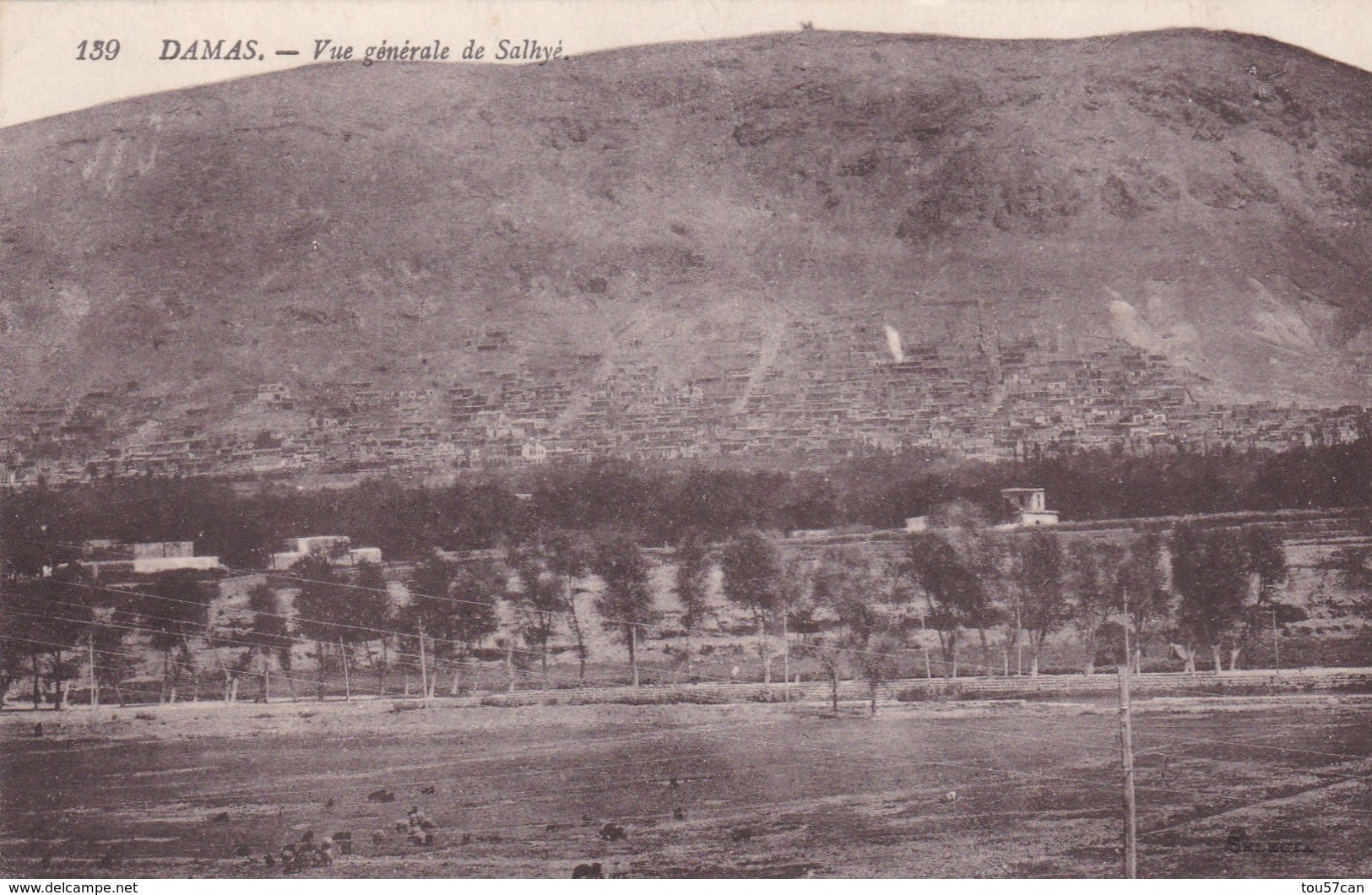 DAMAS - SYRIE - 2 POSTCARDS 1920. - Syrien