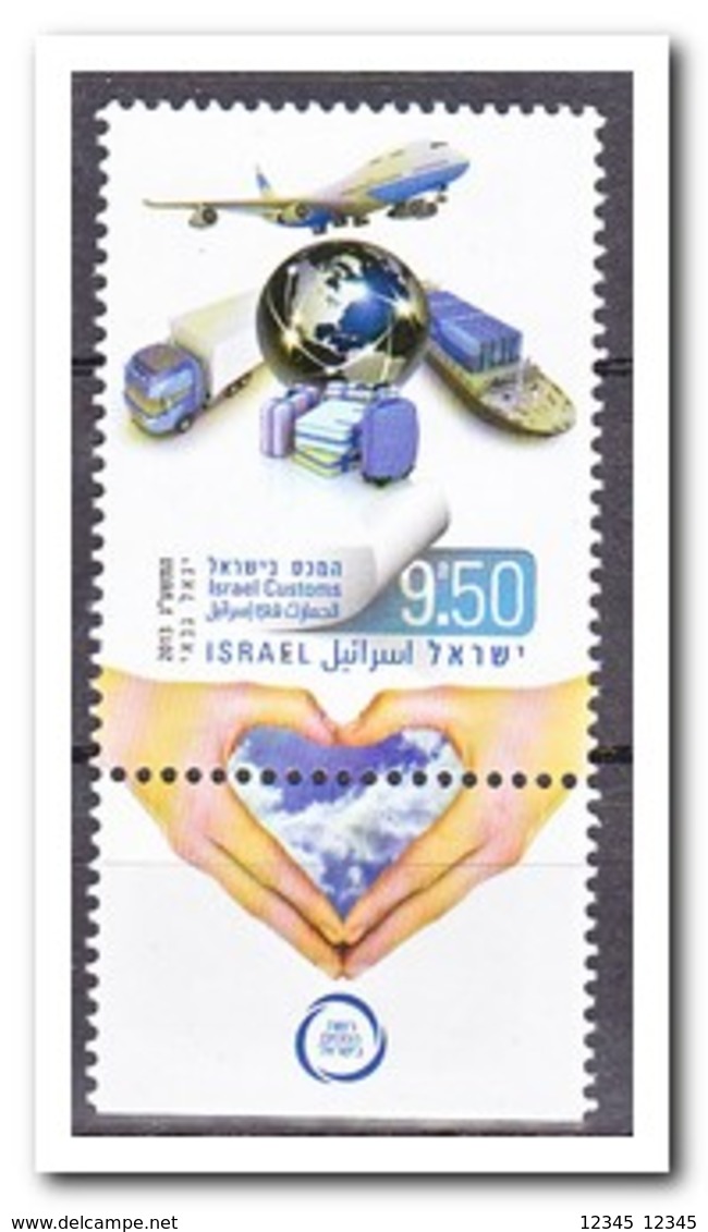 Israël 2013, Postfris MNH, Israël Customs, Airplane - Ungebraucht (mit Tabs)