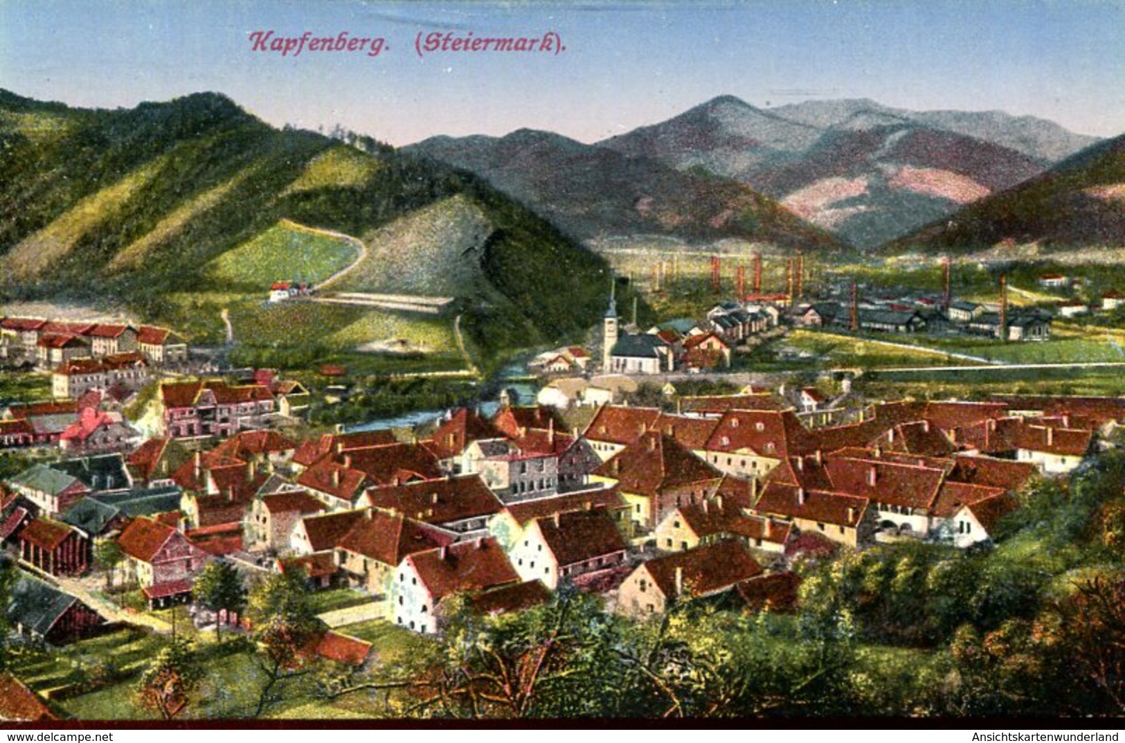 003733  Kapfenberg Gesamtansicht - Kapfenberg