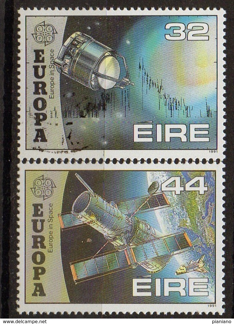 PIA  -  IRLANDA  -  1991  :  Europa    (Yv  762-63 ) - Nuovi