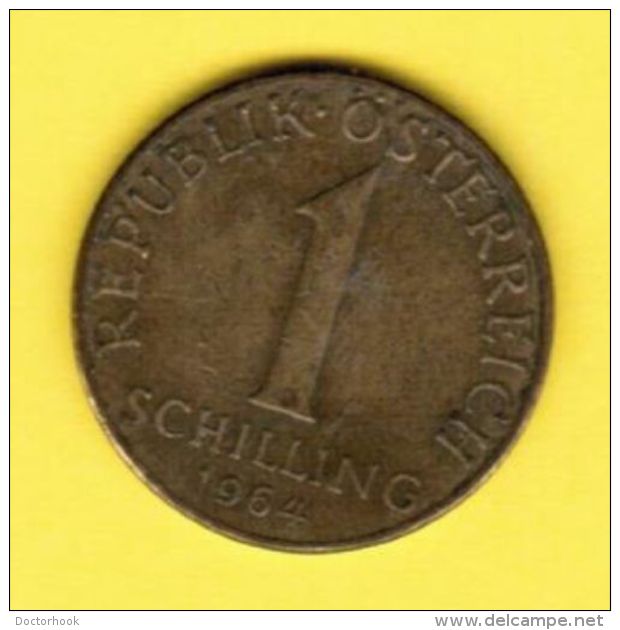 AUSTRIA   1 SCHILLING 1964 (KM # 2886) #5170 - Austria