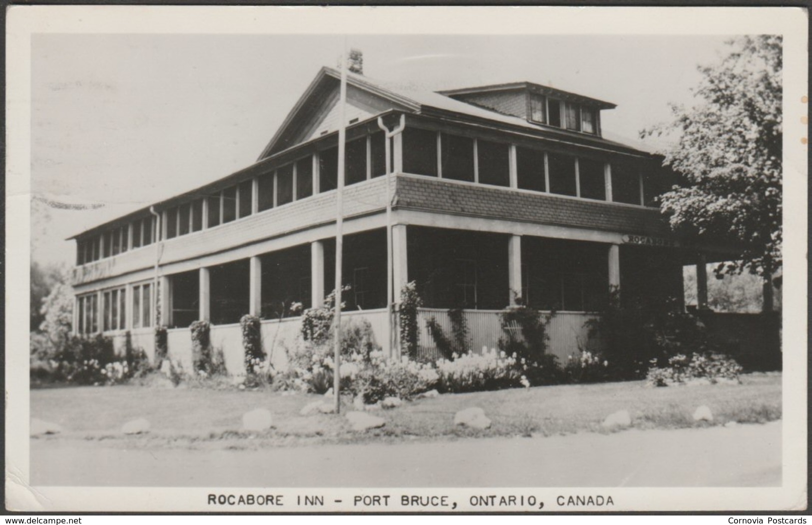 Rocabore Inn, Port Bruce, Ontario, 1955 - RPPC - Other & Unclassified