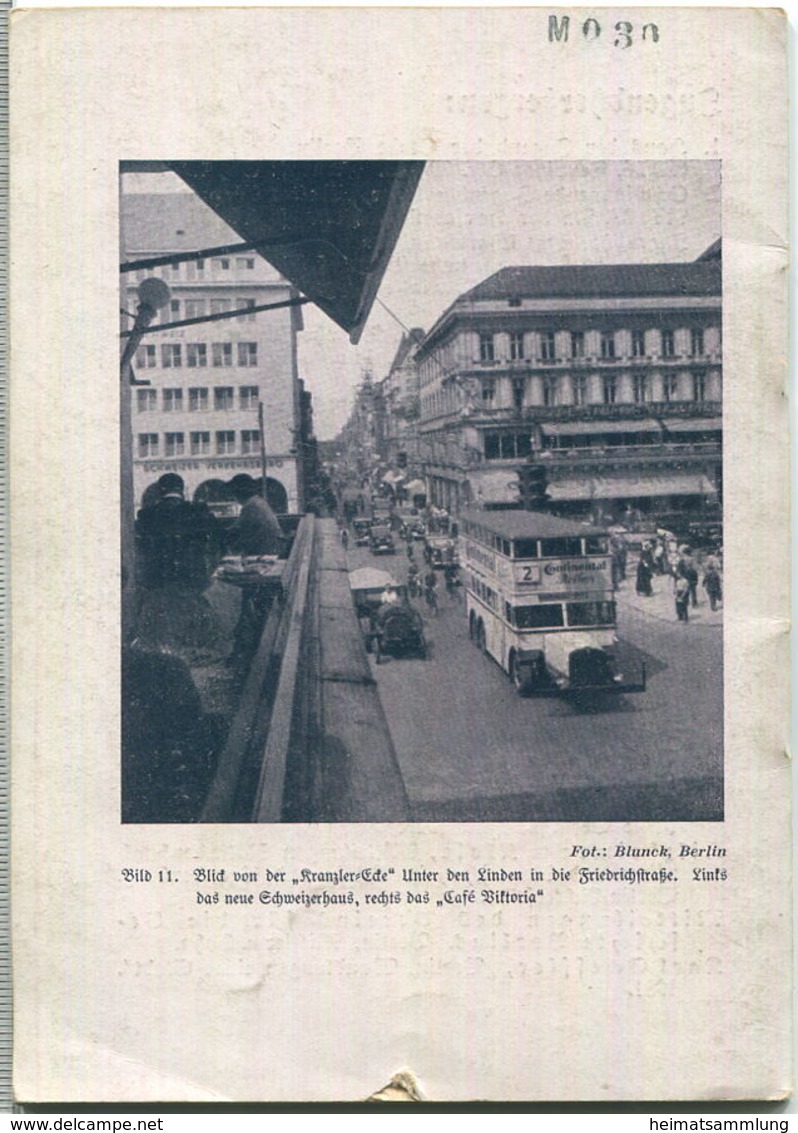 Mit Rucksack Und Nagelschuh Heft 9 - Auf Nach Berlin 1936 - 32 Seiten - Eine Kleine Karte - Triasdruck GmbH Berlin - Berlijn