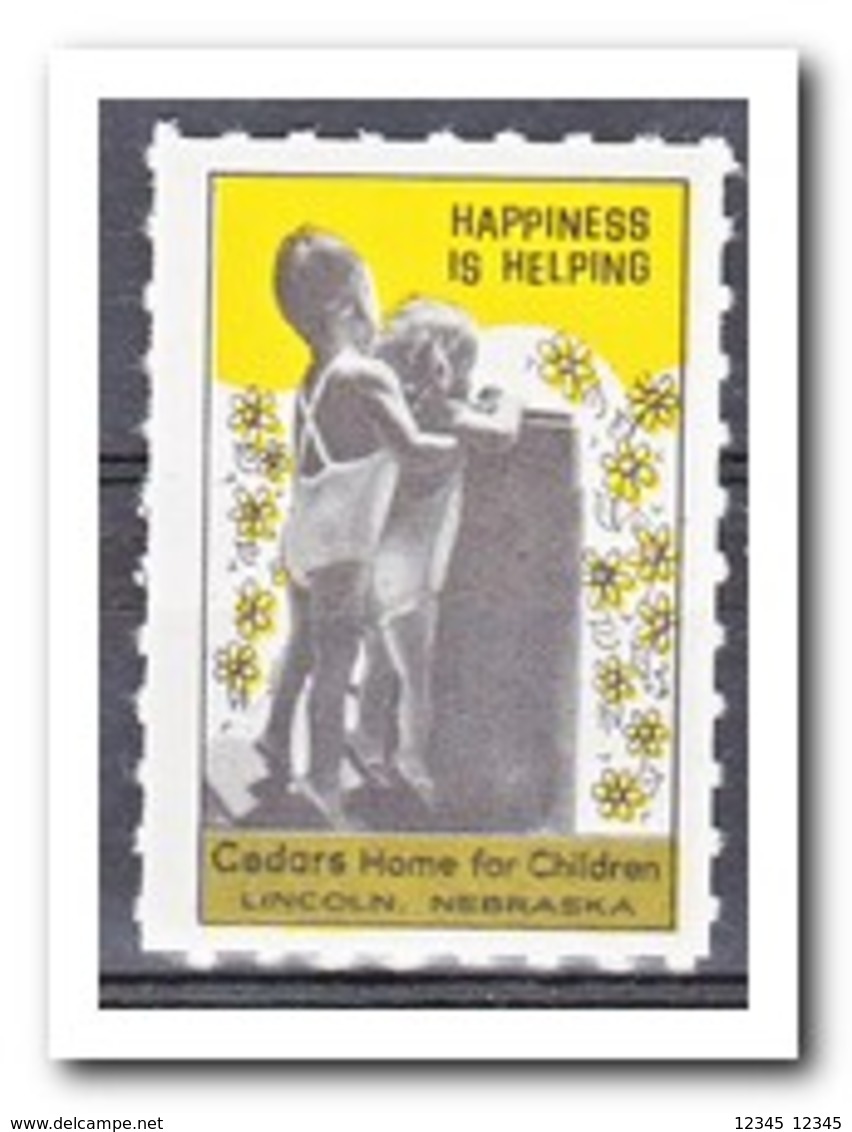 Amerika, Postfris MNH, Happiness Is Helping - Unclassified