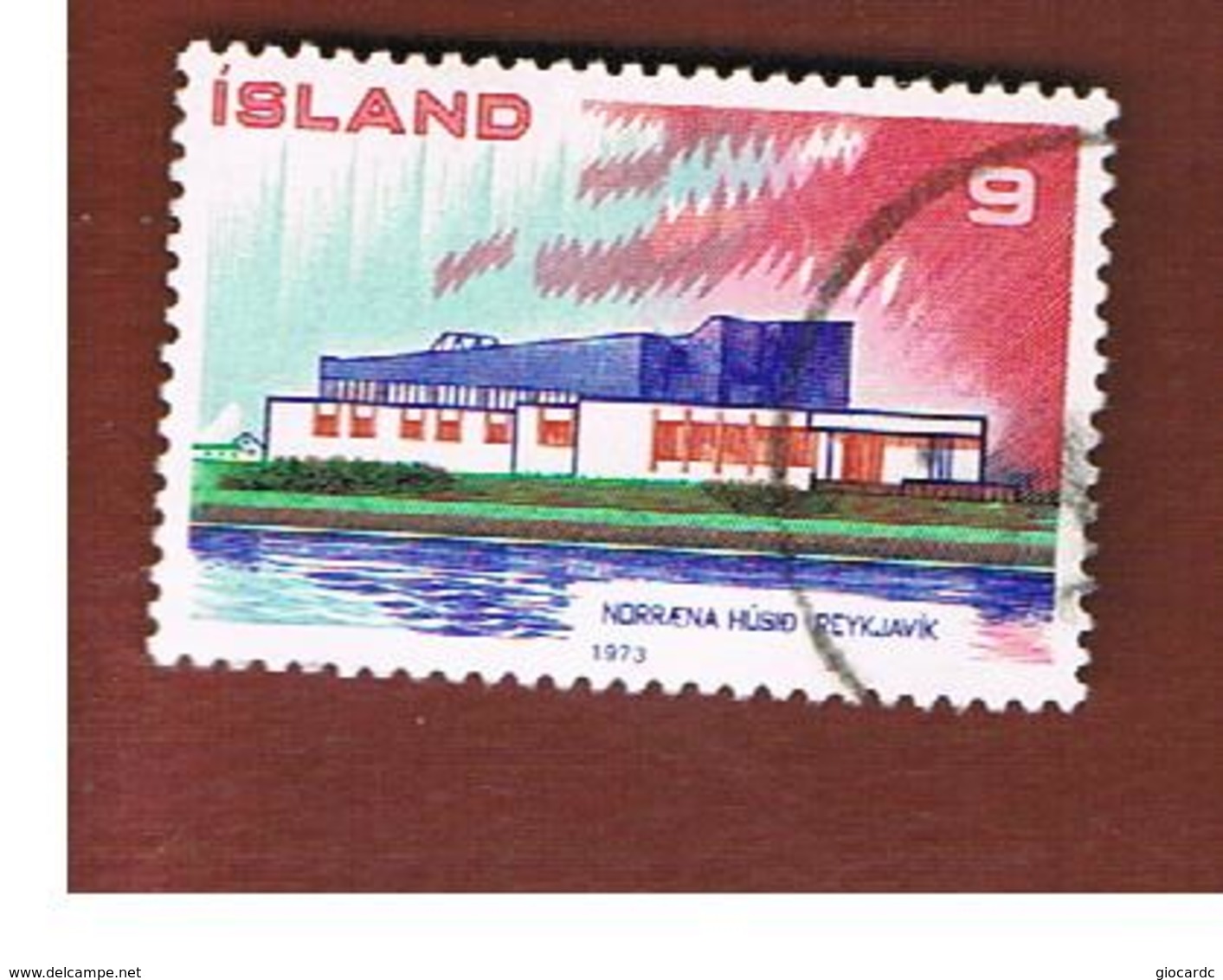 ISLANDA (ICELAND)  -  SG 509 - 1973   POSTAL COOPERATION                           -   USED - Usati