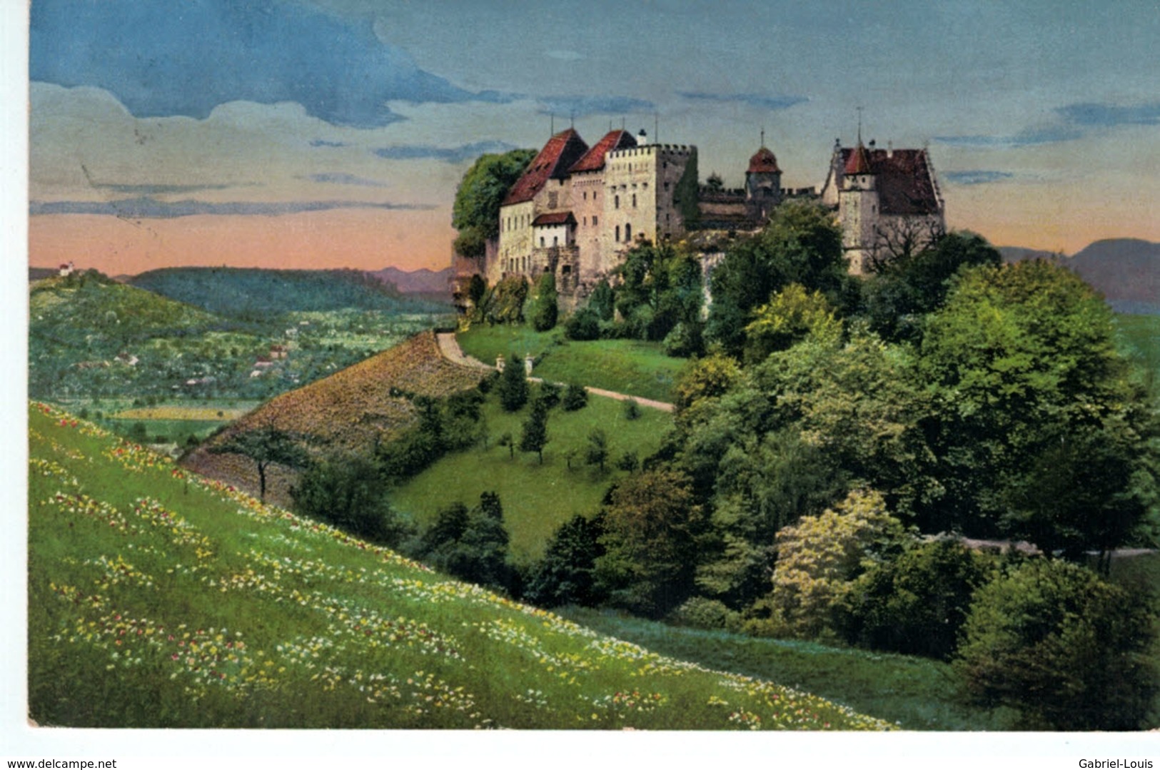 Das Seetal. Schloss Lenzburg - Lenzburg