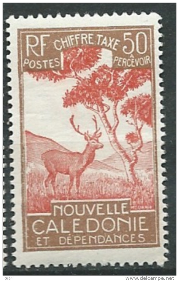 Nouvelle Calédonie  - Taxe   - Yvert N° 34 **   -   Ad37804 - Timbres-taxe