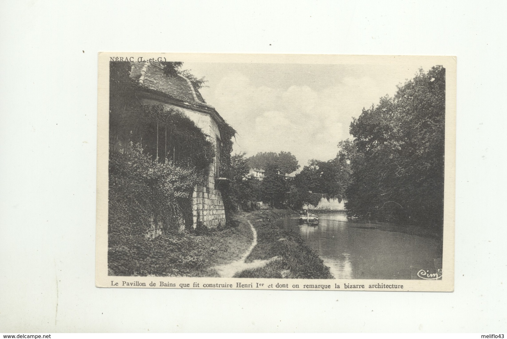 47/ CPA - Nérac - Le Pavillon De Bains - Nerac