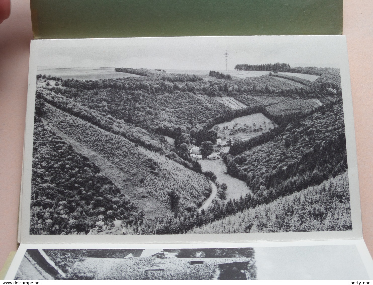 Un bonjour de LA ROCHE en Ardenne ( Carnet avec 10 Carte-Vue a detacher ) LANDER Eupen ( zie foto details ) !