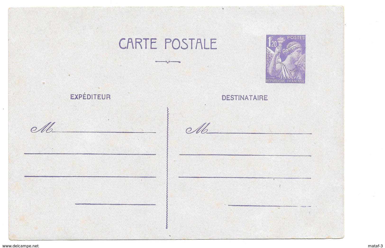 Timbres Sur Lettre - 1939-44 Iris