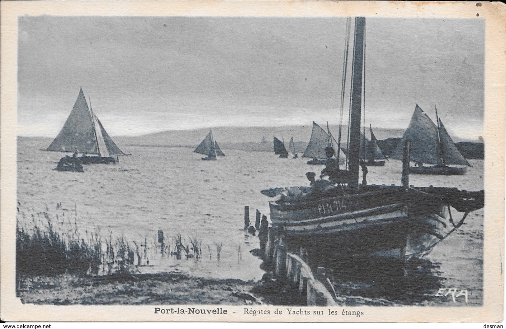 PORT LA NOUVELLE - Régates De Yachts Sur Les Etangs. - Port La Nouvelle