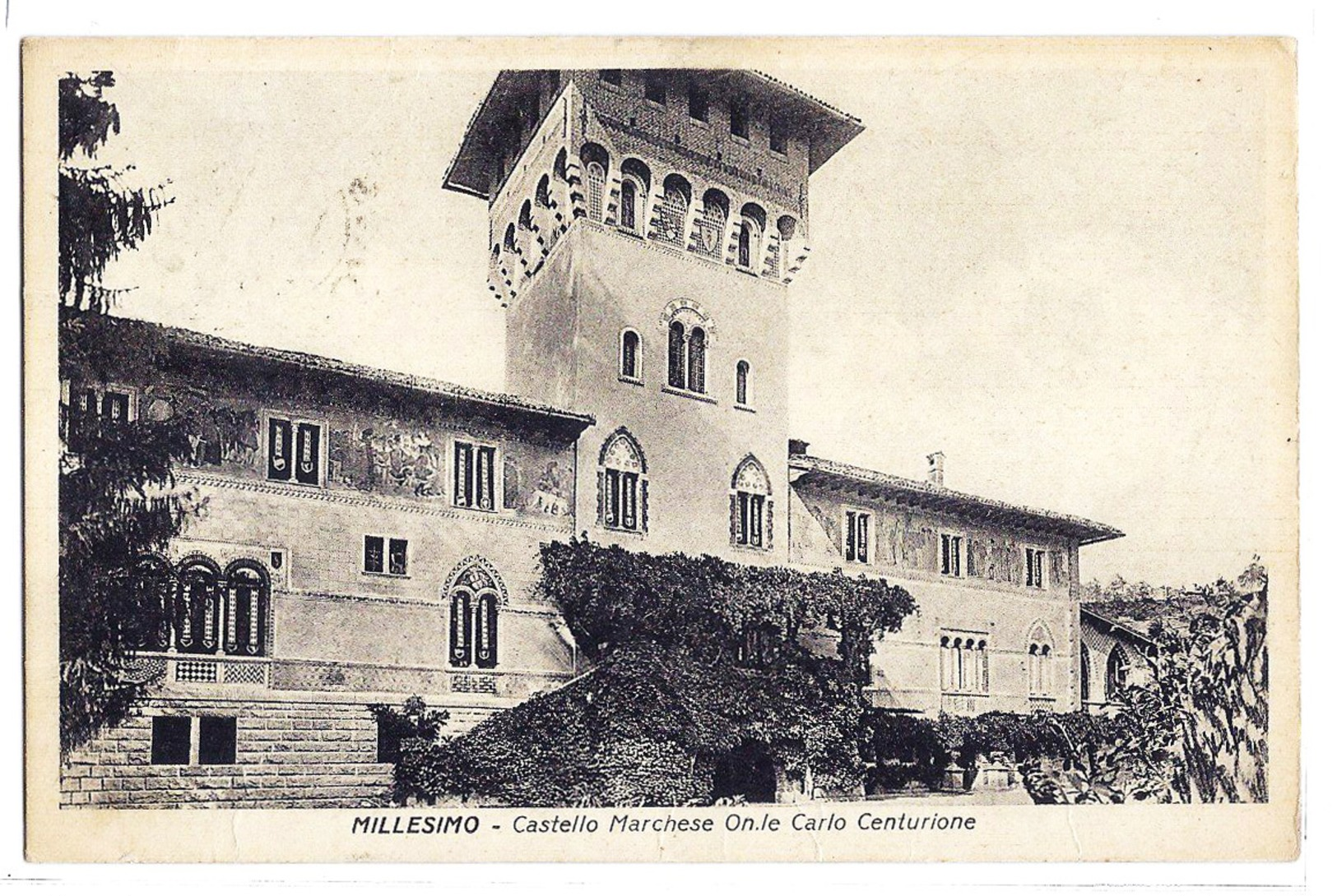 Millesimo (Savona) - Castello Marchese On.le Carlo Centurione. - Savona