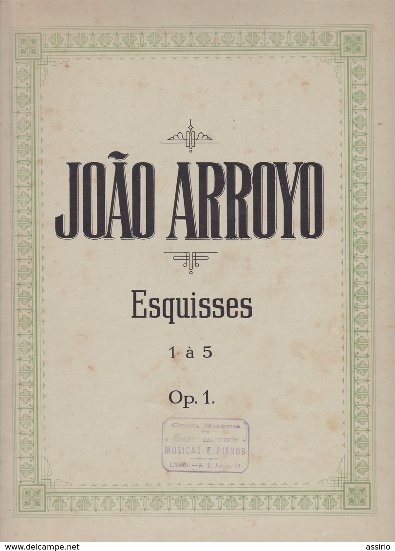 Portugal-Partitura Usada Com 15páginas - Partitions Musicales Anciennes