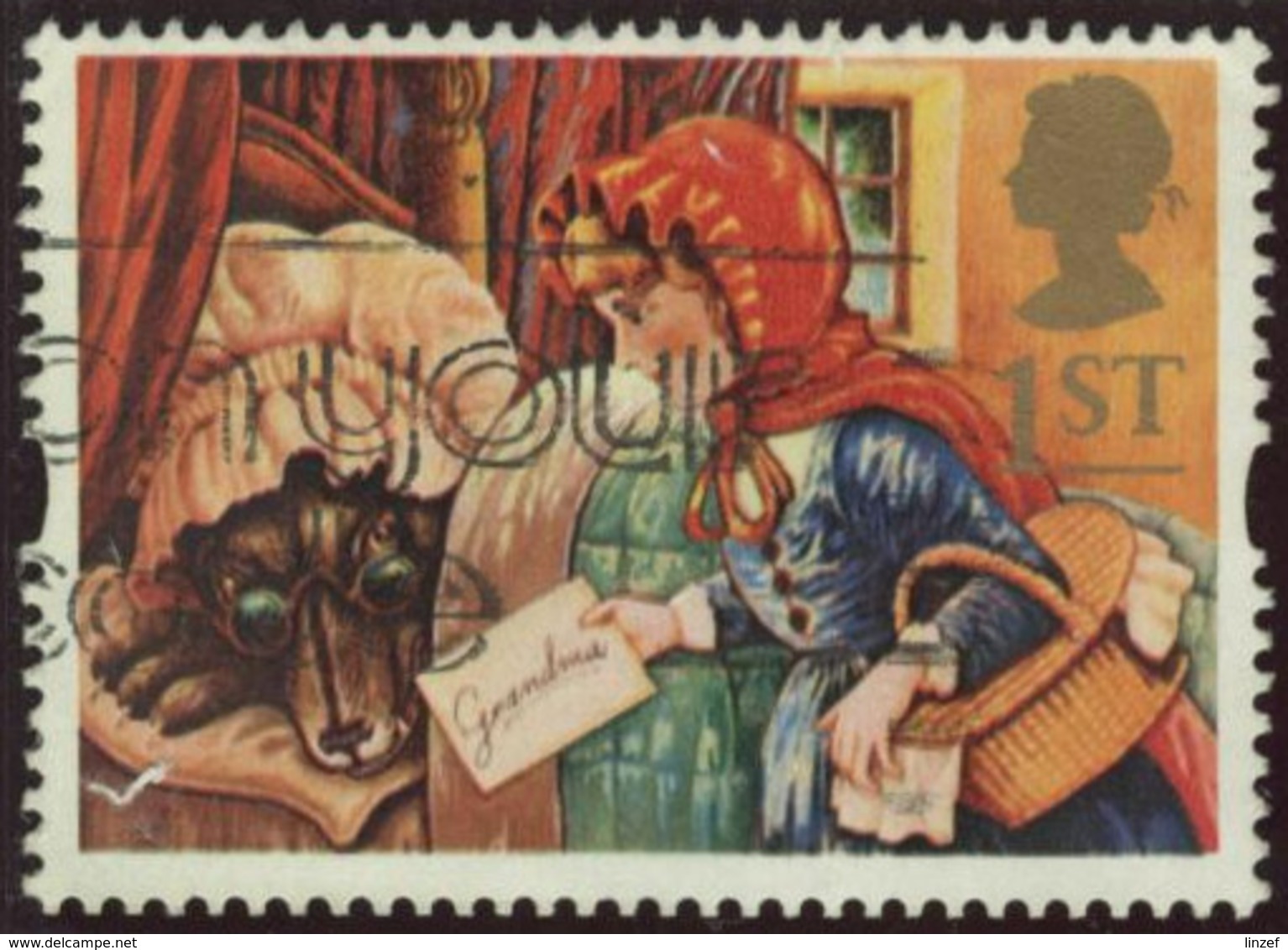 GB 1994 Yv. N°1744 - Le Petit Chaperon Rouge - Oblitéré - Oblitérés