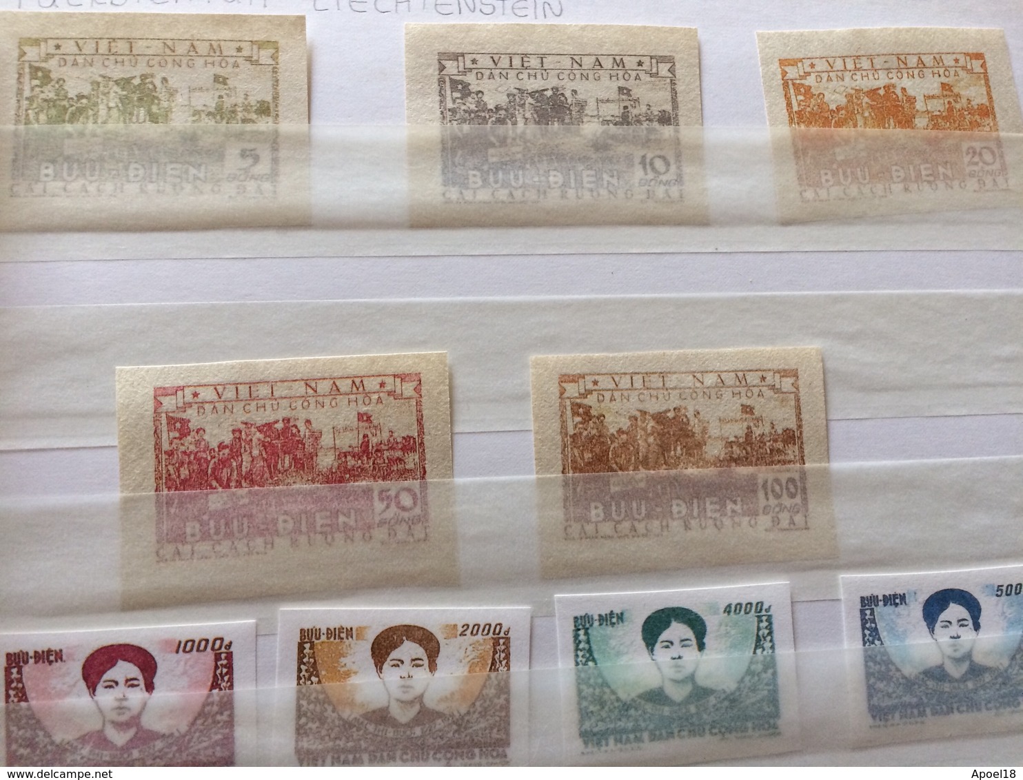 Set Of North Vietnam Forgeries - Vietnam