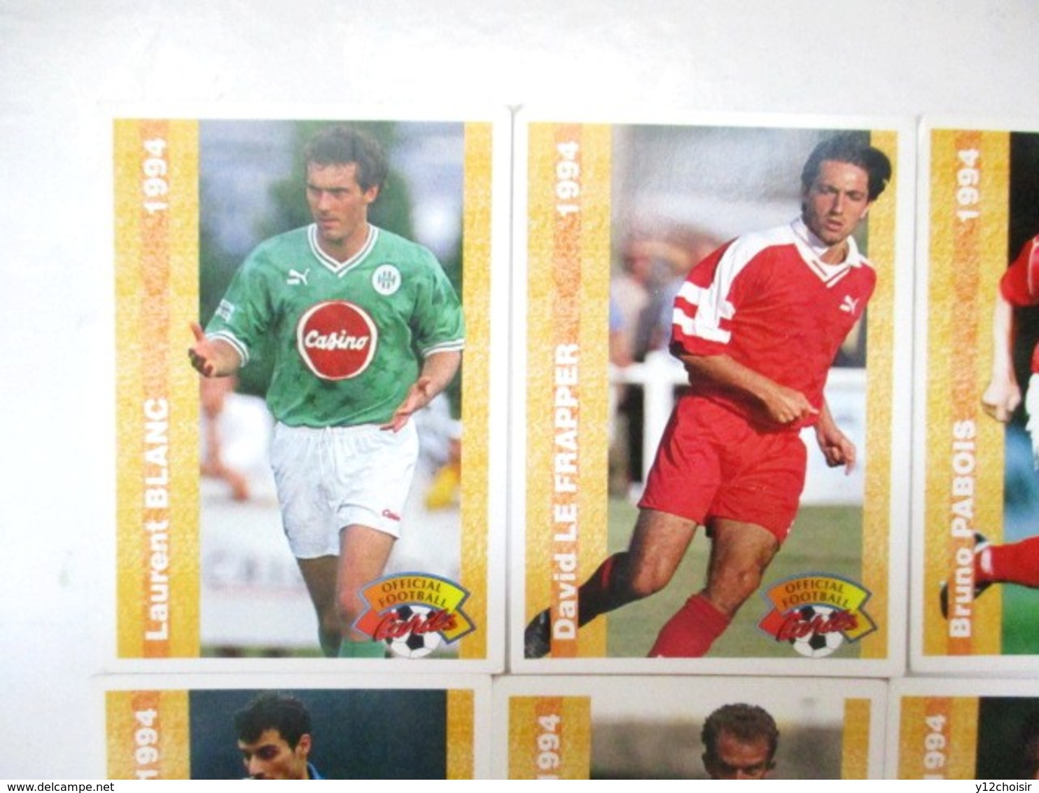 LOT DE 24 CARTES PANINI  1994 FOOT BALL  FOOTBALL - Other & Unclassified