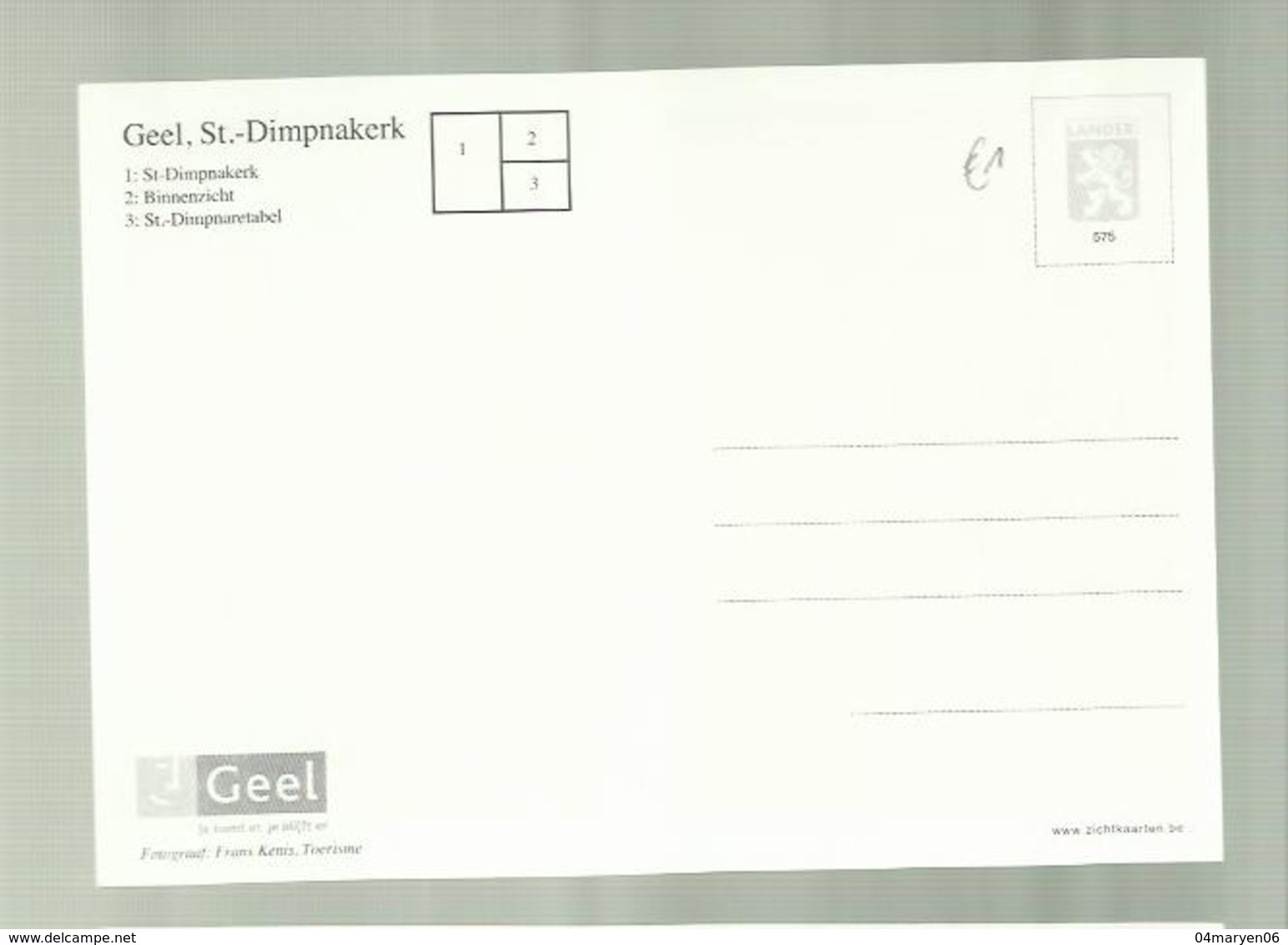 -- " "  GEEL, St.-Dimpnakerk  " " - Geel