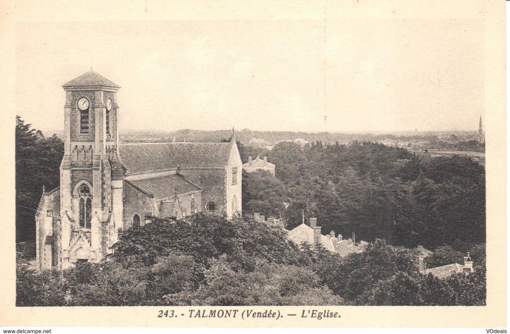 (85) Vendée - CPA - Talmont - L'Eglise - Talmont Saint Hilaire